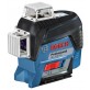 BOSCH GLL 3-80 CG šķērslīniju lāzers + BM 1 L-boxx BOSCH GLL 3-80 CG šķērslīniju lāzers + BM 1 L-boxx